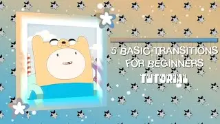 5 BASIC TRANSITION FOR BEGINNERS | ALIGHT MOTION TUTORIAL | ☁