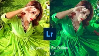 Dramatic Green Lightroom Preset | Free lightroom presets | Lightroom Editing | Editing | Debina