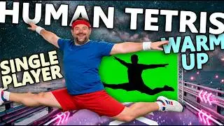 HUMAN TETRIS | Immersive Interactive Warm Up | SINGLE PLAYER | IMPOSSIBLE LEVEL | Episode 16