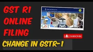 GSTR 1 online Filing update II GSTR 1 Online  Filing II How To Online Filing GSTR 1