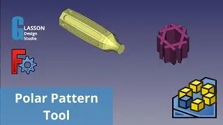 How to use FreeCAD's Polar Pattern Tool