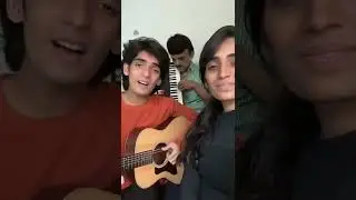 Two musicians helping me fight jetlag :) @VarenyamPandya @pallavpandya63