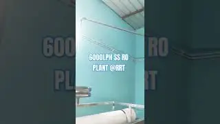 6000LPH SS RO PLANT @RAMROTECHNOLOGY #commercialroplant  #industrialroplant #commercialroplant