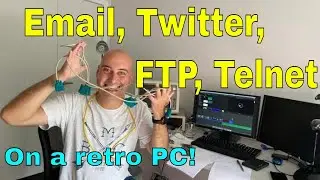 How to use a DOS PC for web, email, twitter, IRC & more!