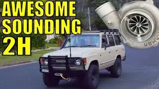 INSANE ANTI-SURGE BALL BEARING TURBO - 60 SERIES 2H LAND CRUISER