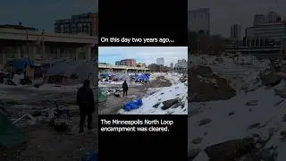 Two yrs ago today, the North Loop #homeless camp was cleared in #Minneapolis. Ep. 8 out this month.