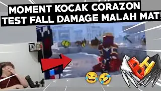 @ayoncakra test fall damage ke @CorazonID malah meninggoy!!? [Brutalheroes clip]