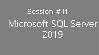 11 SQL Cursor | Arabic