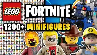 LEGO Fortnite Update - 1200+ Minifigures, FREE Skins, Johnny Thunder & Sets!?