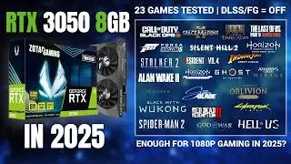Nvidia RTX 3050 8GB 1080P Benchmarks | 23 Games Tested