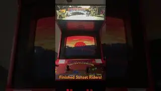 Sunset Riders finished! #shorts #gaming #konami #arcade #retrogaming #retro