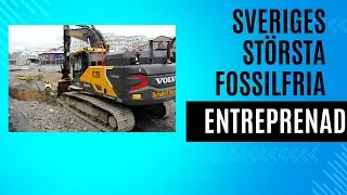 Häng med oss till Sveriges största fossilfria entreprenad