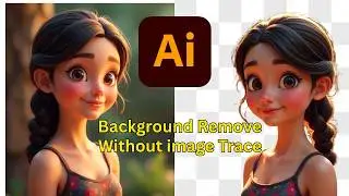 How to Remove a Background in Illustrator without using Image Trace