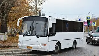 поездка на автобусе кавз 4235-12 ( 2017 г.в ), ав 376 72, маршрут 534 Вагай Тобольск