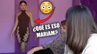 MI ABUELA y MI MAMÁ REACCIONAN a mis OUTFITS de FASHION NOVA... 😰😳😂