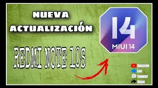 MIUI 14 REDMI NOTE 10S GLOBAL DESDE HOY...
