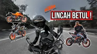 LINCAH + POWER! ⚡️| NAKED BIKE PADU UNTUK BEGINNER! | KTM 390 DUKE