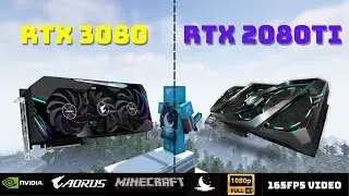 GEFORCE RTX 2080Ti vs 3080 benchmark [minecraft]