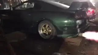 Supra Mk4 Burnout