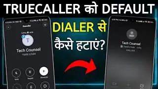 How To Remove Truecaller As Default Dialer | how to set phone as default app | disable truecaller