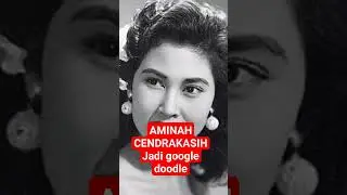 Aminah Cendrakasih jadi google doodle hari ini