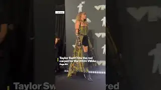 Taylor Swift hits the red carpet for the 2024 VMAs 