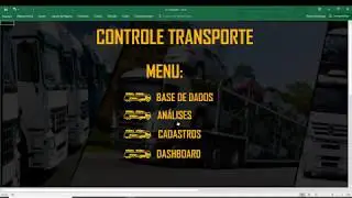 Exemplo Dashboard em Excel - Transporte