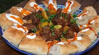 УЖИН по Восточному с Мясом и Картошкой