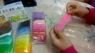 Распаковка глины с Ali