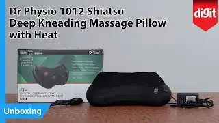 Dr Physio 1012 Shiatsu Deep Kneading Massage Pillow with Heat Unboxing