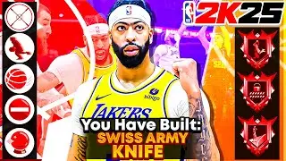 How to Make a Swiss Army Knife Build in NBA 2K25! Vol. 2