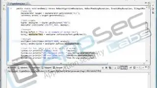 Java Secure Coding: Data Confidentiality and Integrity 12 1 Crypto