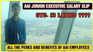 MY AAI JUNIOR EXECUTIVE SALARY SLIP | #salaryslip