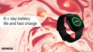 Amoza Deals - Fitbit Versa 3 Health & Fitness Smartwatch