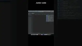 Junior vs Senior code 