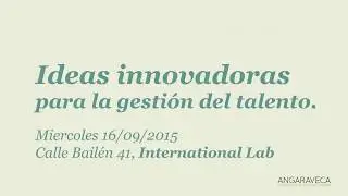 II #JornadasMAT  ideas innovadoras para la gestion del talento
