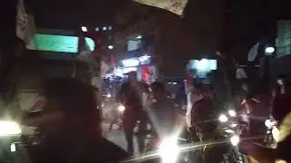 Rally of APMSO Karachi University Sector.