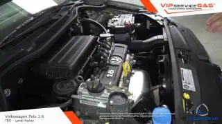 Установка ГБО на Volkswagen Polo 1.6 - Landi Renzo. Газ на Фольксваген Поло