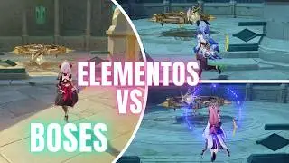 Elementos principales VS Boses - GenshinImpact