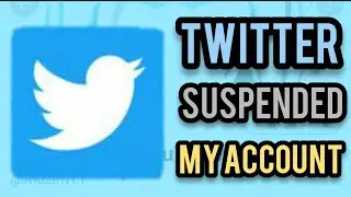 TWITTER SUSPENDED MY ACCOUNT...
