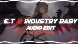 E.X. x Industry Baby - Katy Perry & Lil nas x | Edit Audio [no copyright 😍]