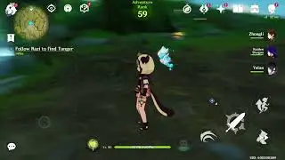 Catching Shroomboar in Genshin Impact