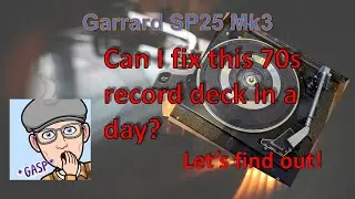 Can I fix this 70s record deck in a day?
