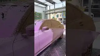 Who can guess the original color of this car...