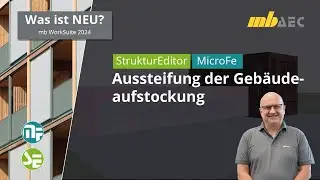 mbinar-Serie 2023, Teil 11:  Aussteifung der Gebäudeaufstockung