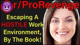 Escaping A HOSTILE Work Environment, By The Book! | r/ProRevenge | 