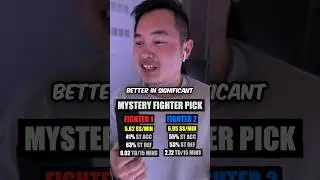 Which Mystery UFC Fighter Would Win? 