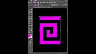 Make a border in Illustrator? - #makeborder #illustratortutorial #shorts