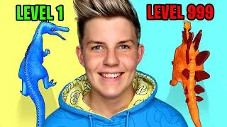 NOOB to HACKER in Merge Master: Dinosaur Monster! Prezley