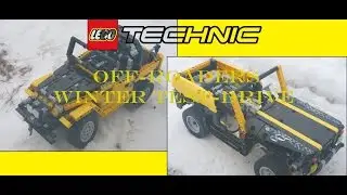 LEGO Technic Off-Roaders Winter Test-Drive/Зимний Тест-драйв ЛЕГО Техник Внедорожников